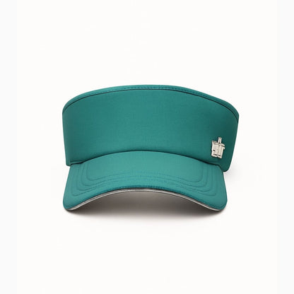 Front view of Emerald Green Legends Sport Visor Cap