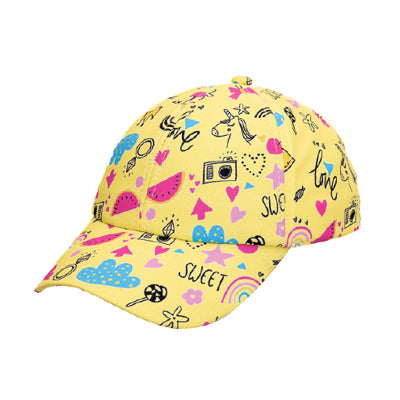 Side view of summer vibe baseball cap breathable summer style