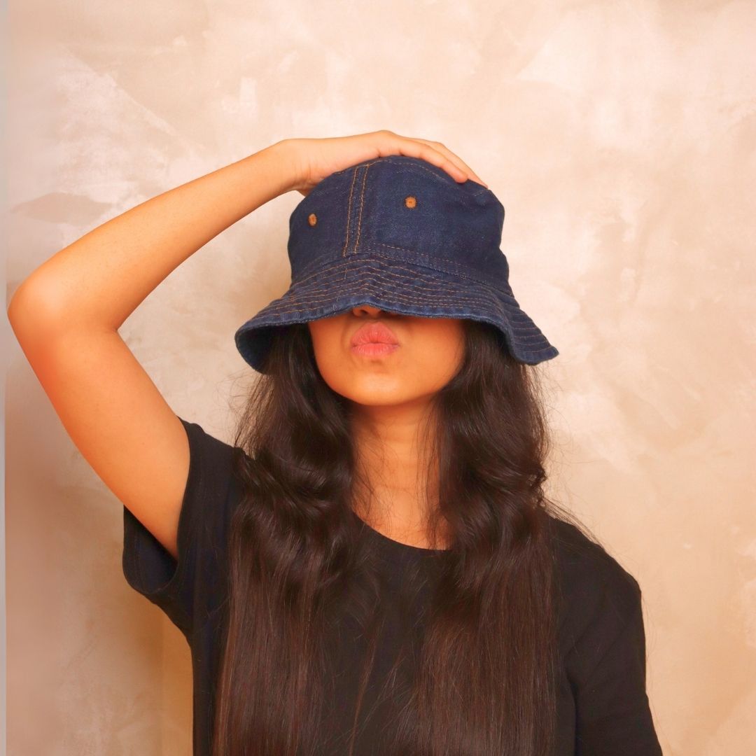 Denim Bucket Cap - Image 2