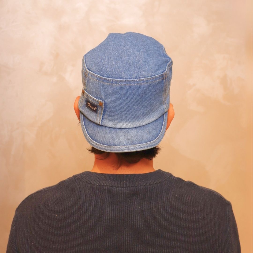 Casual Canvas Military-Style Cap - Image 6