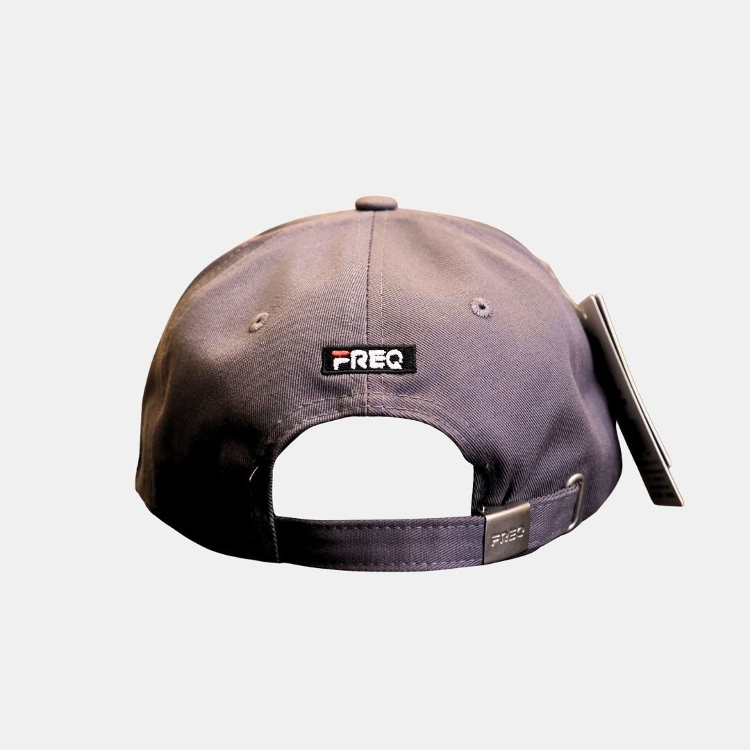 FREQ Embroidered Beige Baseball Cap - Image 5