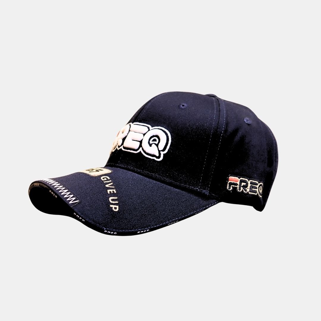 FREQ Embroidered Beige Baseball Cap - Image 11